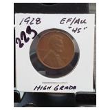 1928 Lincoln Wheat Cent