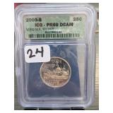 2000-S Virginia State Quarter, PR69 DCAM