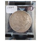 1889 Morgan Dollar