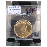 2015-D Presidential Dollar, CH. UNC