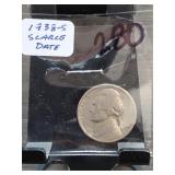 1938-S Jefferson Nickel