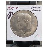 1974-D Eisenhower Dollar, UNC