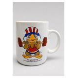 1984 Olympics Sam The Olympic Eagle Mug