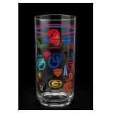 Vintage NFL Team Logo Drinking Glass