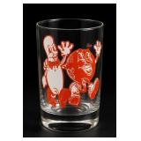 1976 C.M. Paula Old Bowlers Drinking Glass