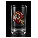 Washington Redskins Mobil 16 Oz Glass Tumbler