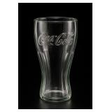 Libbey Coca-Cola Embossed Drinking Glass