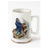 Norman Rockwell Museum Braving The Storm Mug 1985