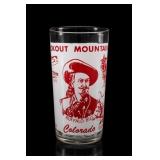 Buffalo Bill Colorado Souvenir Drinking Glass