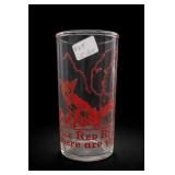 Vintage Little Red Riding Hood Glass Tumbler