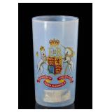 1953 Queen Elizabeth II Coronation Drinking Glass