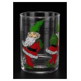Cera Christmas Gnome Old Fashioned Glass