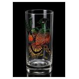 Hazel Atlas Game Bird Tumbler Glass