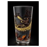 Davy Crockett Indian Fighter Glass Tumbler