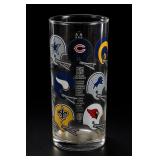 Vintage NFL National Conference Drinking Glass