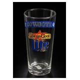 Dallas Cowboys Miller Lite Pint Glass