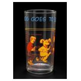 1971 Archie Comics Hot Dog Goes To School Glass