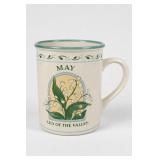 May Lily Of The Valley Flower Mug