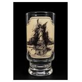 Statue Of Liberty New York Harbor Glass Tumbler