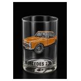 Mercedes 230 SL Vintage Automobile Drinking Glass