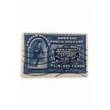 1894 U.S. E4 Special Delivery Stamp, Dark Blue