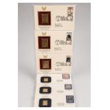 Early Football Heroes & Gold Replica Stamp Covers