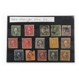 1900s Washington U.S. Postage Stamp Set