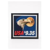 USA $9.35 Eagle & Moon Express Mail Stamp