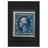 1910-13 U.S. #396 Washington 5 Cent Stamp