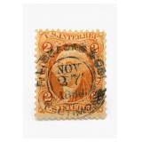 1886 2¢ U.S. Internal Revenue Stamp