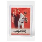 2000 SkyBox Autographics Jaret Wright Signed Card