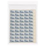 1952 American Automobile Association 3¢ Sheet