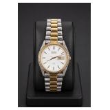 Seiko Quartz Two-Tone Day-Date Watch