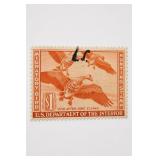 1944 U.S. #RW11 Federal Duck Stamp $1 Canada Goose