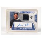 2001 Upper Deck Brian Cole Autographed Jersey Card