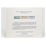 Bureau Of Engraving & Printing Zeppelin Vignettes
