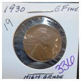 1930 Lincoln Wheat Cent, Fine