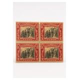 1929 George Rogers Clark #651 Block Of 4 Stamps