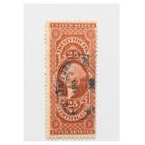 1889 U.S. Internal Revenue 25¢ Certificate