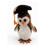 Ty Beanie Babies Wise Owl Plush, Class Of '98'