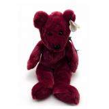 Ty Teddy Beanie Baby Cranberry Bear