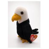 Ty Beanie Babies Baldy Bald Eagle Plush