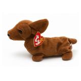 Ty Weenie Beanie Baby Dog Plush, 1995