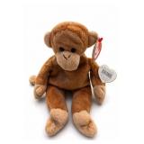 Ty Bongo Beanie Baby Plush Monkey