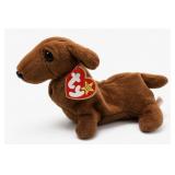 Ty Beanie Baby Weenie Style 4013 Plush Dog