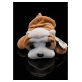 Ty Beanie Baby Wrinkles Bulldog Plush 1996