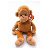 Ty Bongo Beanie Baby Monkey Plush