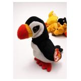 Ty Puffer Puffin Plush Beanie Baby With Tag