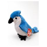 Ty Rocket Beanie Baby Blue Jay Plush