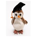 Ty Wise Beanie Baby Owl Plush, 1997
